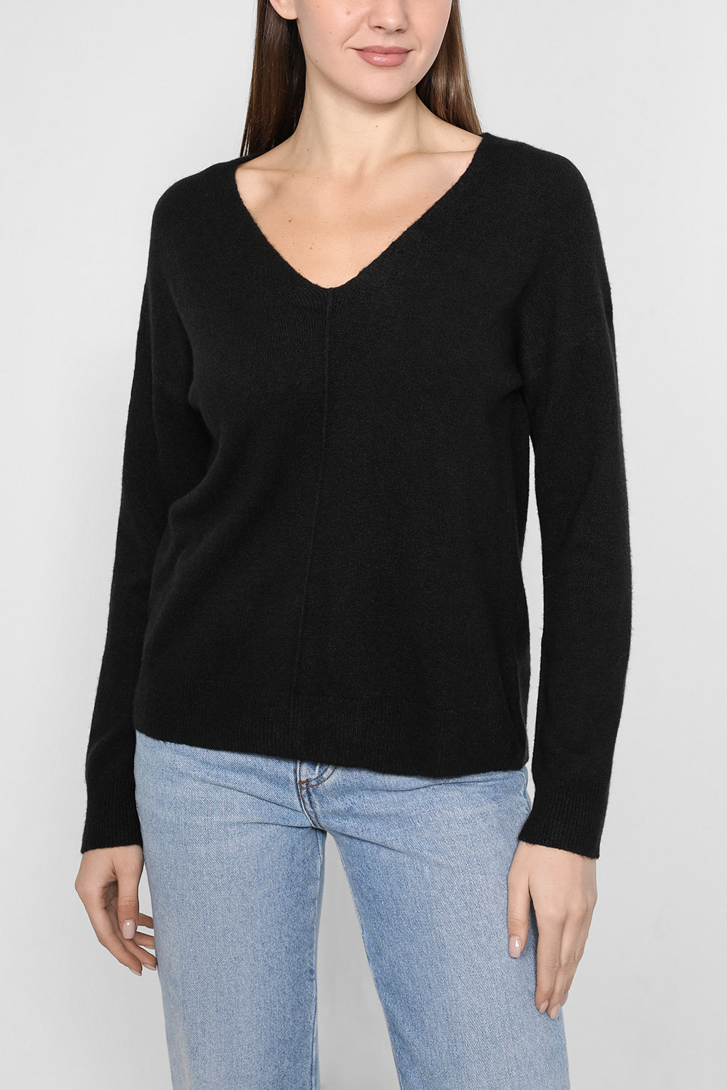 

Пуловер женский Esprit Casual 992EE1I350 черный S, 992EE1I350