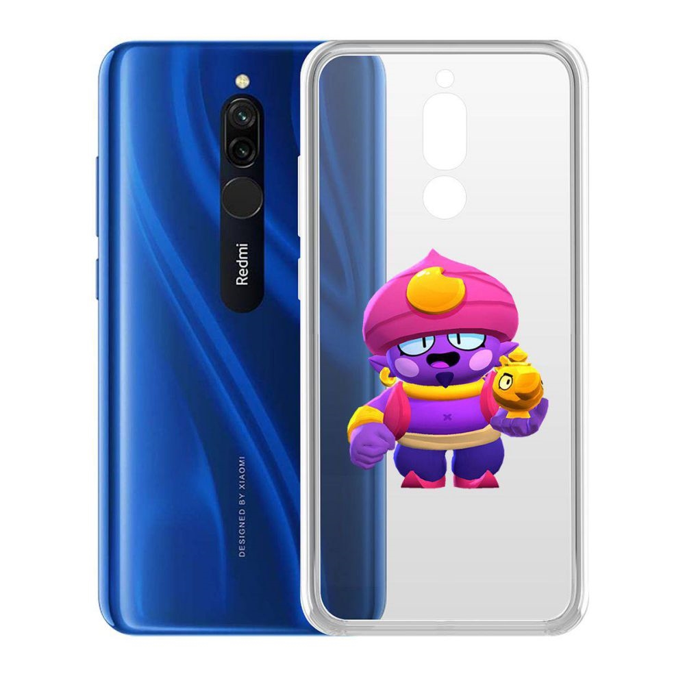 

Чехол-накладка Brawl Stars-Джин для Xiaomi Redmi 8