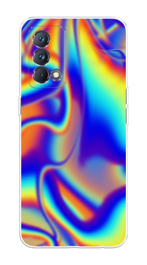 

Чехол на Realme GT Master Edition "Яркая голограмма", Разноцветный, 2510450-3