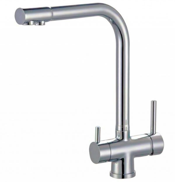 Смеситель для кухни под фильтр ZorG Sanitary ZR 348 YF SATIN гигиенический душ со смесителем zorg