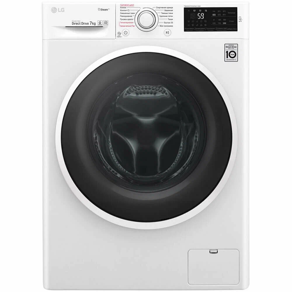 

Стиральная машина LG 2J6HS0W белый, 2J6HS0W