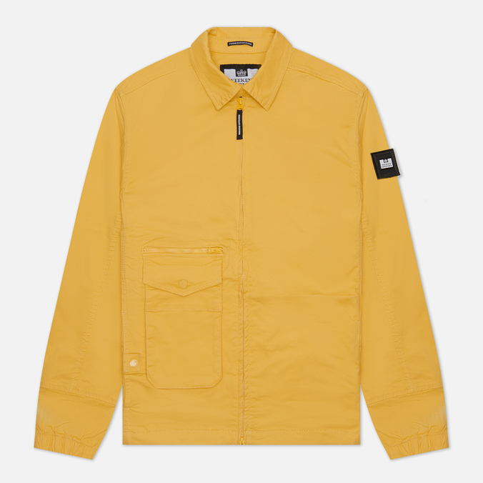 Мужская рубашка Weekend Offender Vinnie SS23 Overshirt жёлтый, Размер L