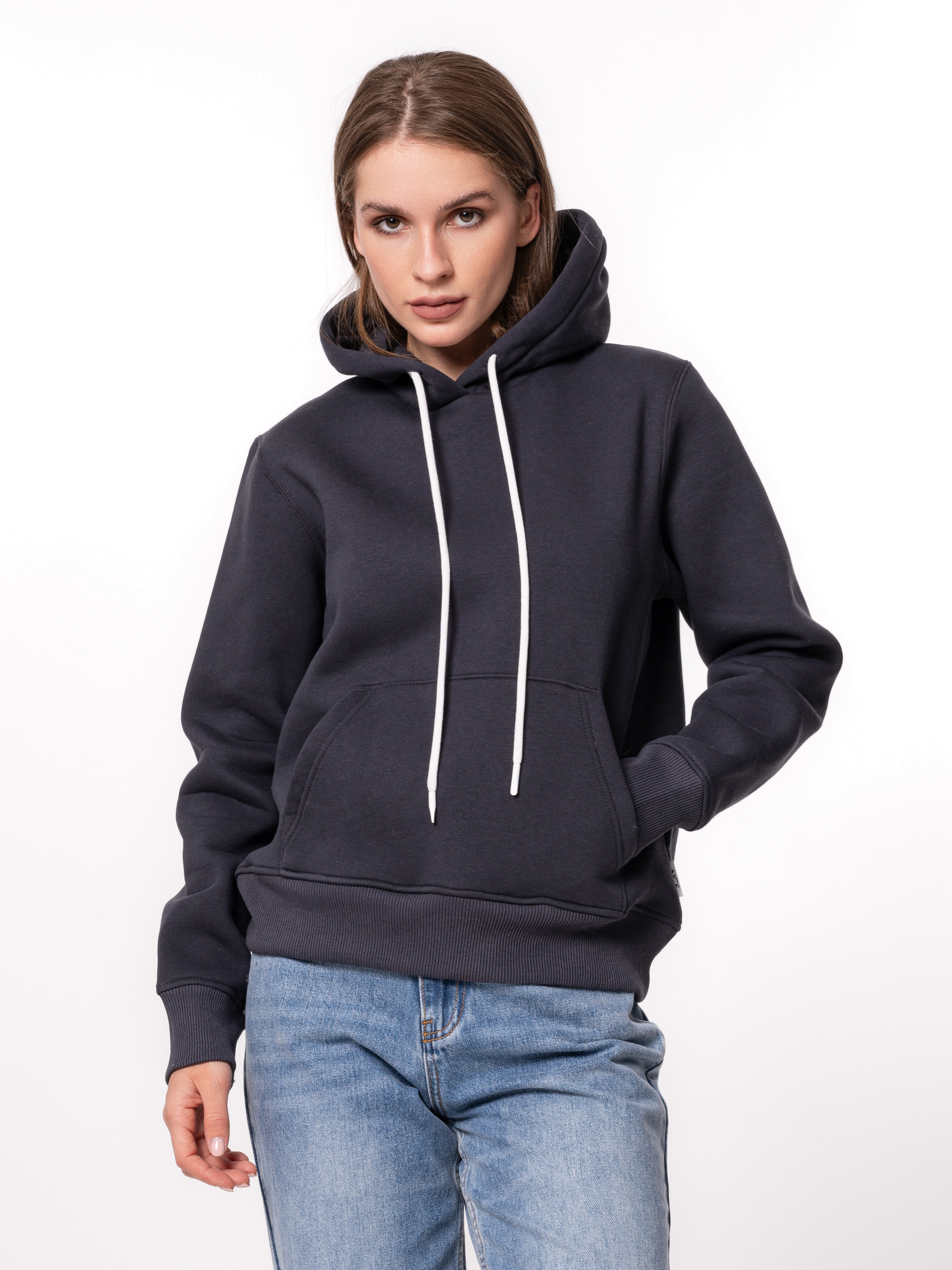 Худи женское NCF HOODIE серое XS