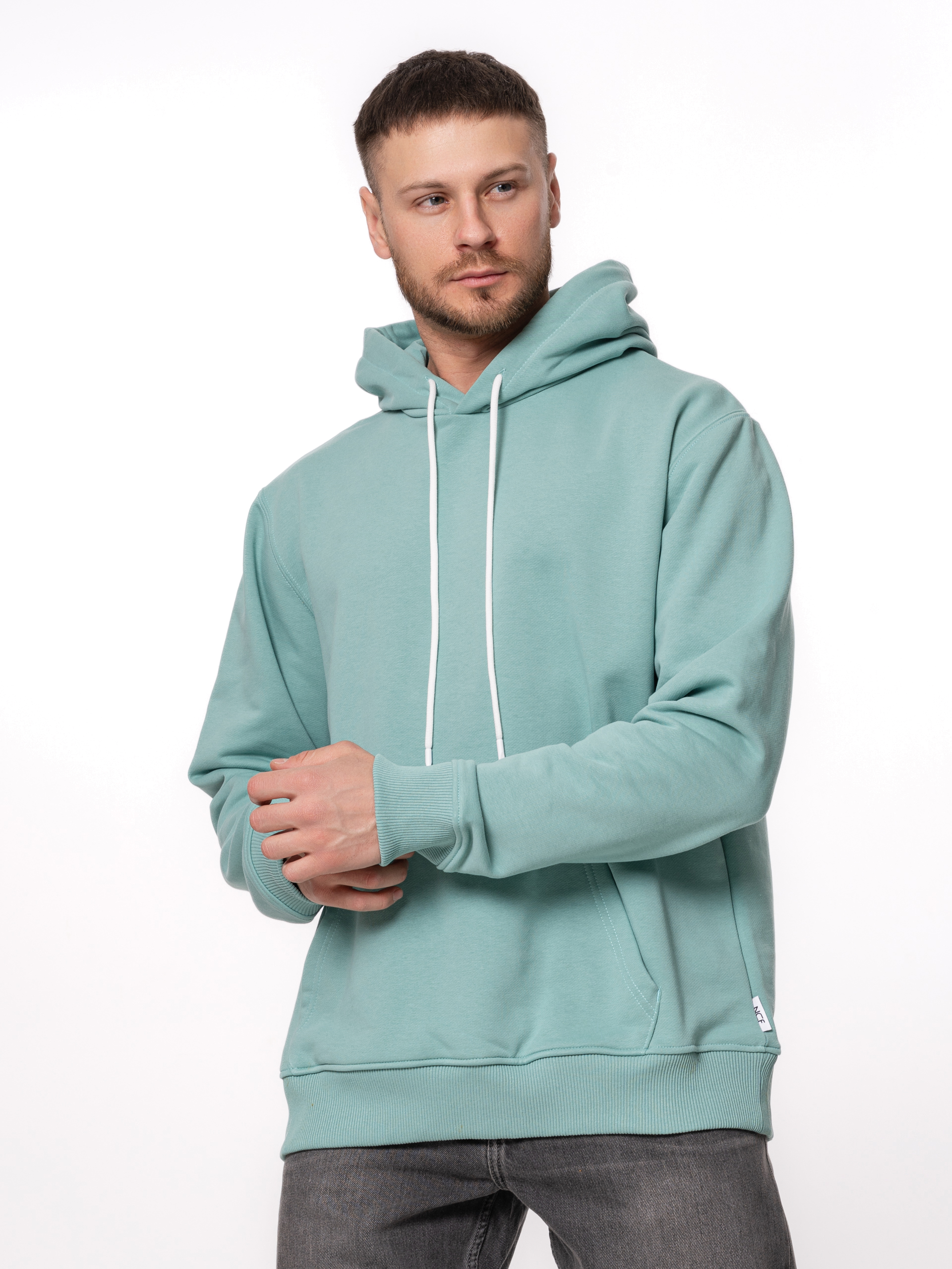 Худи мужское NCF HOODIE зеленое L