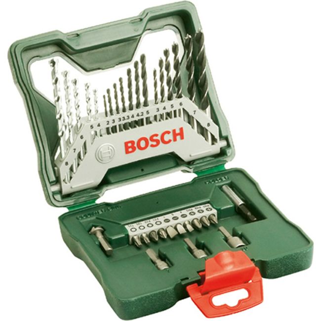 Набор бит и сверел Bosch X-Line-33 55200054 набор ступенчатых сверел ruko