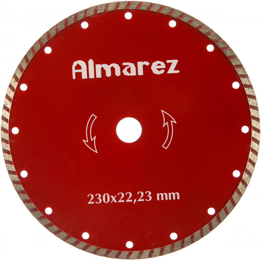 Диск отрезной алмазный Турбо (230х22.23 мм) Almarez 301230