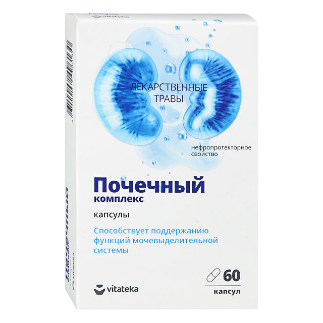 Купить Комплекс для мочевыделительной системы Витатека капсулы 300 мг 60 шт., Фарм-Про
