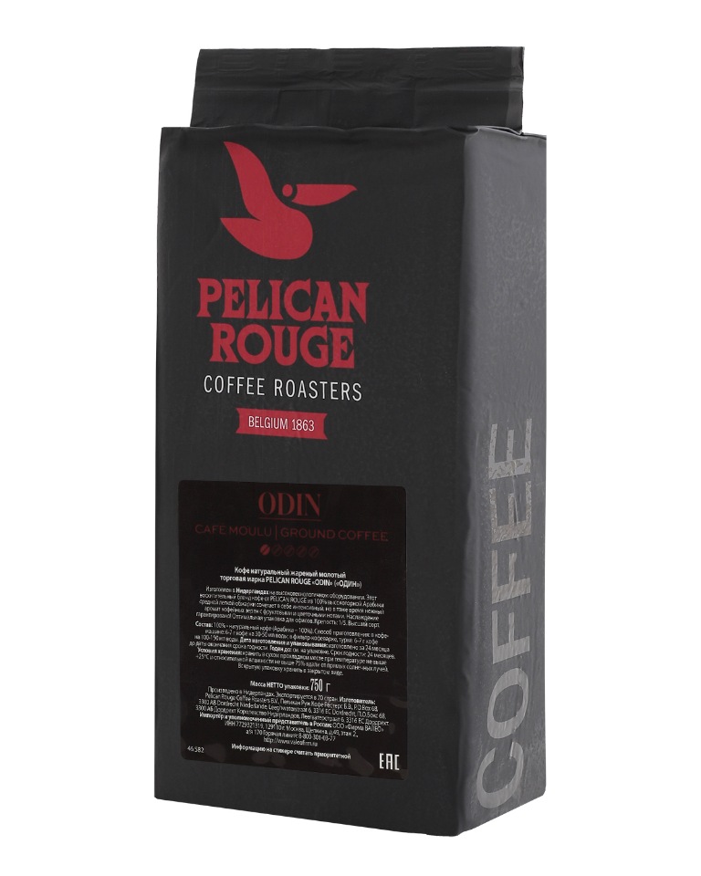 

Кофе молотый PELICAN ROUGE ODIN 750 г