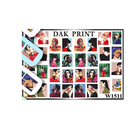 

Набор, Dak Print, Слайдер-дизайн №1511, 3 шт.