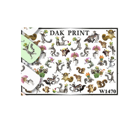 

Набор, Dak Print, Слайдер-дизайн №1470, 3 шт.