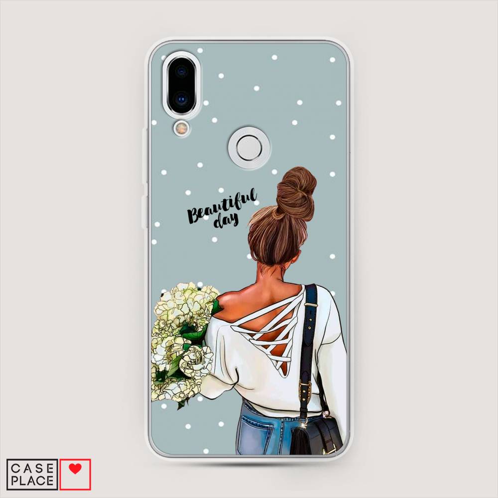 

Чехол Awog на Meizu Note 9 "Beautiful day", Голубой;коричневый;бежевый, 73350-6
