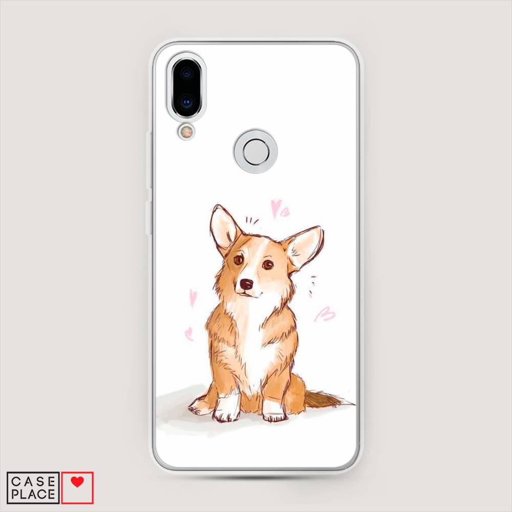

Чехол Awog на Meizu Note 9 "Корги любовь", Бежевый;белый, 73350-1