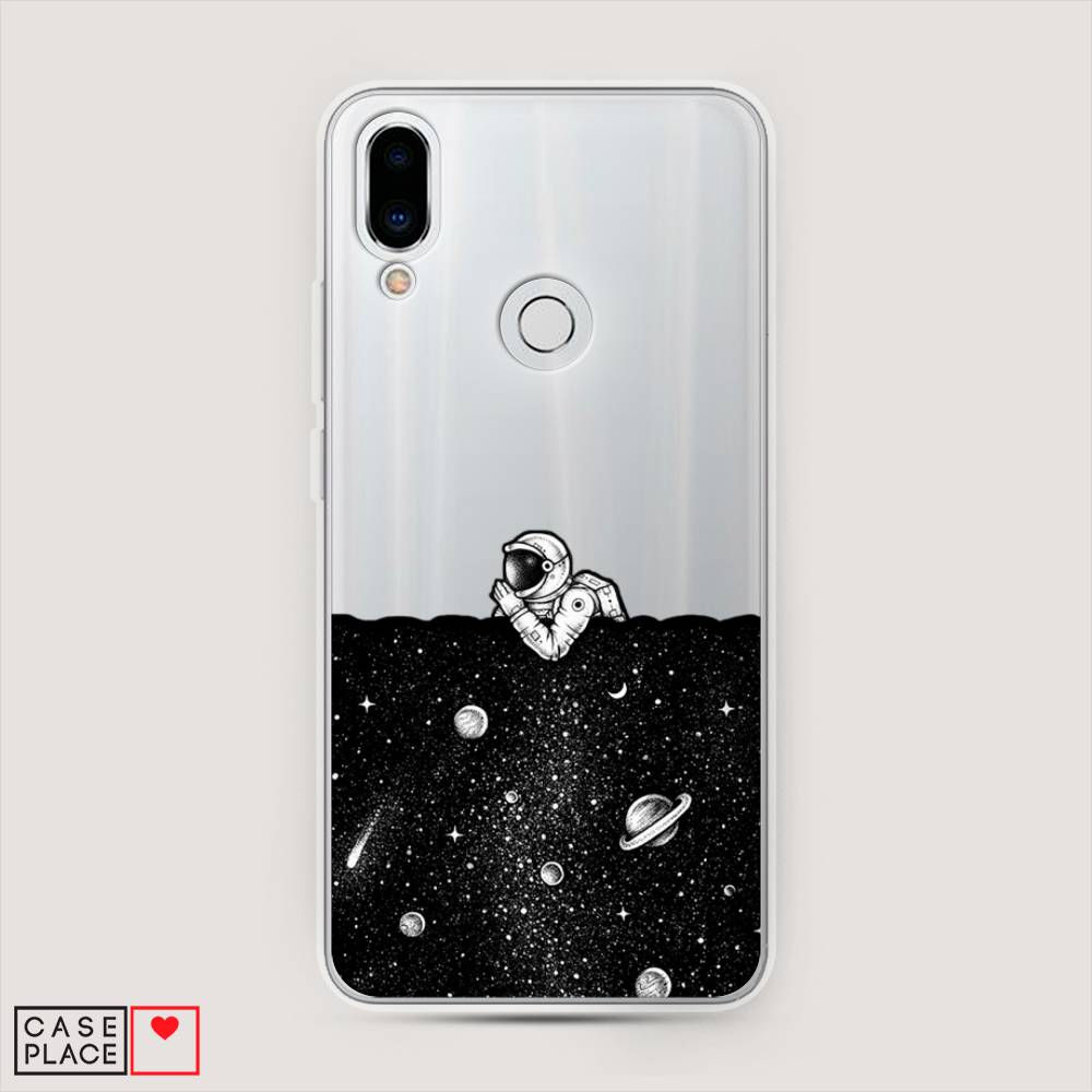 

Чехол Awog на Meizu Note 9 "Космический сон", Серый, 73350-4