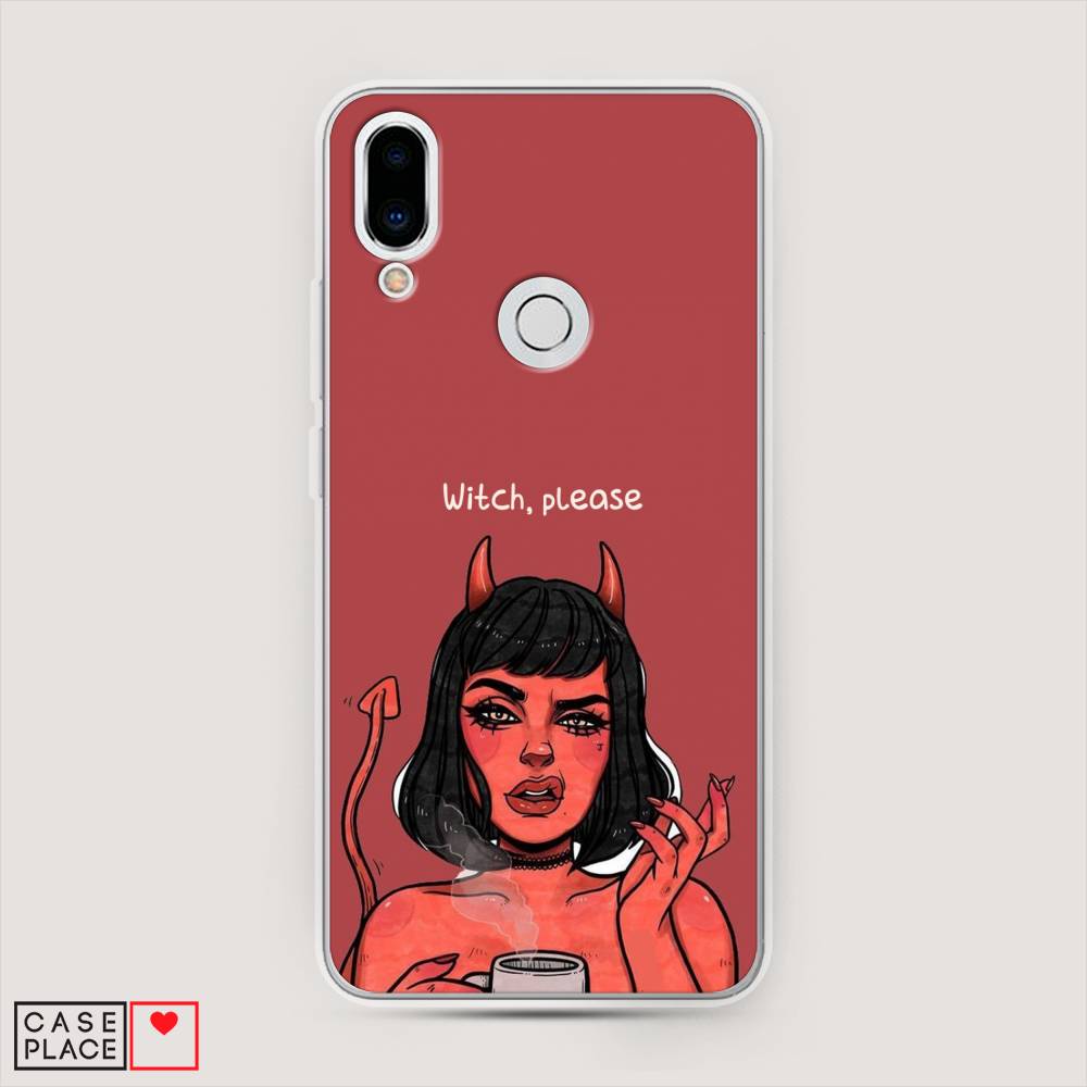 

Чехол Awog на Meizu Note 9 "Evil Girl", Красный;черный, 73350-6