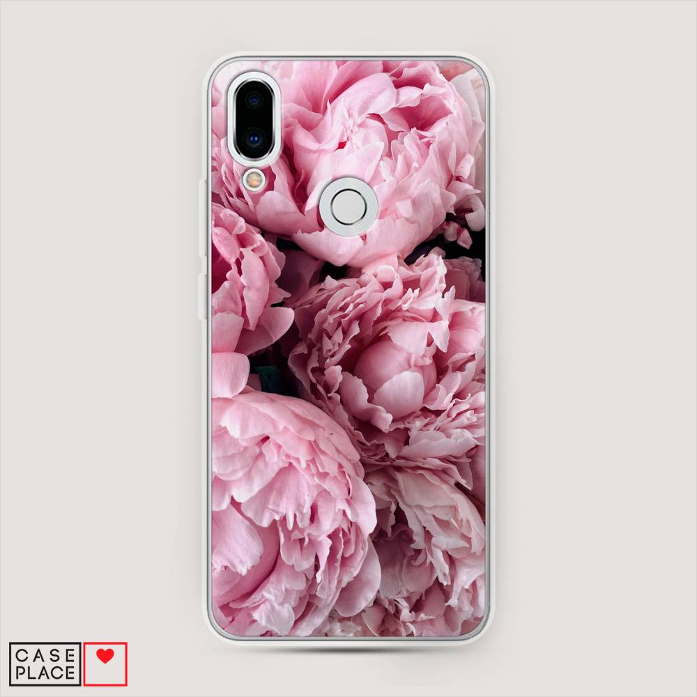 

Чехол Awog на Meizu Note 9 "Нежные пионы", Розовый;черный;белый, 73350-8