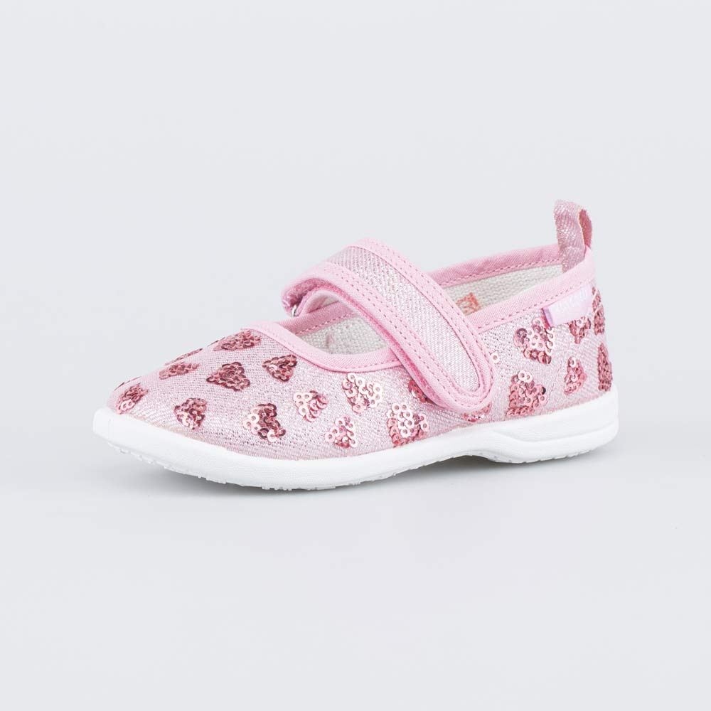 Текстильная обувь для девочек Котофей 231245-11 цв. розовый р.20