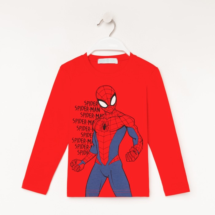 Джемпер детский MARVEL Spider man hero, рост 98-104 (30), красный