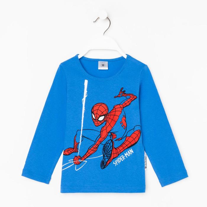 Джемпер детский MARVEL Человек-паук, рост 110-116 (32), синий