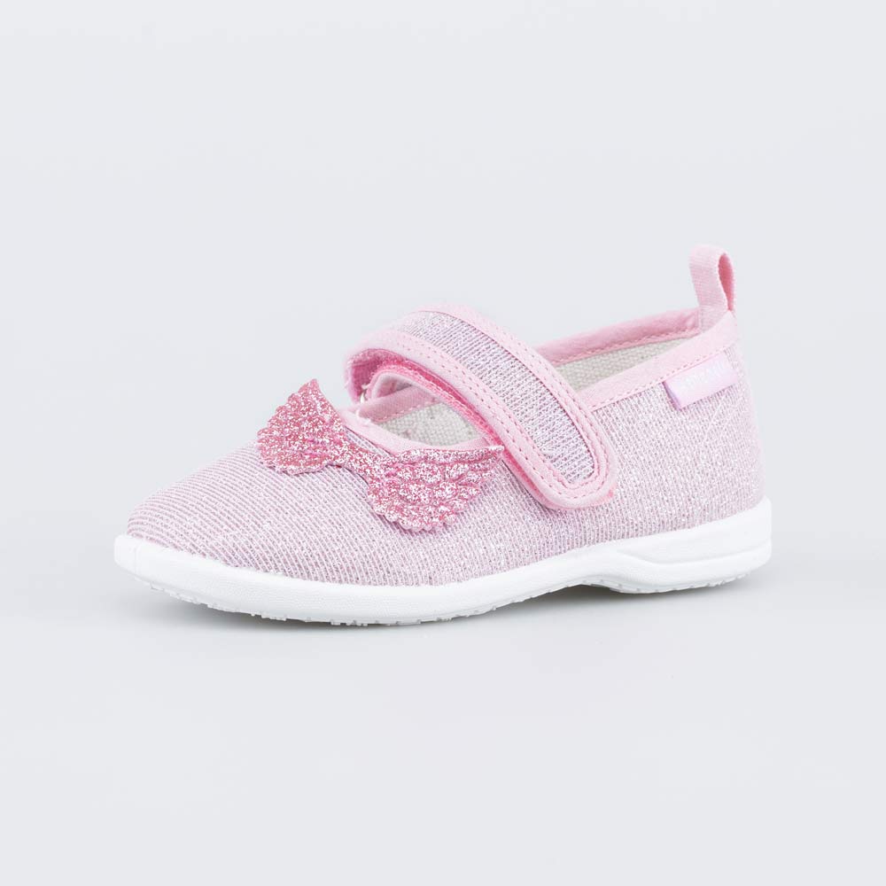 Текстильная обувь для девочек Котофей 231247-12 цв. розовый р.21
