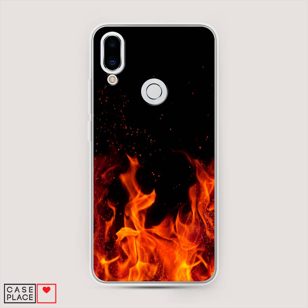

Чехол Awog на Meizu Note 9 "Все в огне", Оранжевый;черный, 73350-4