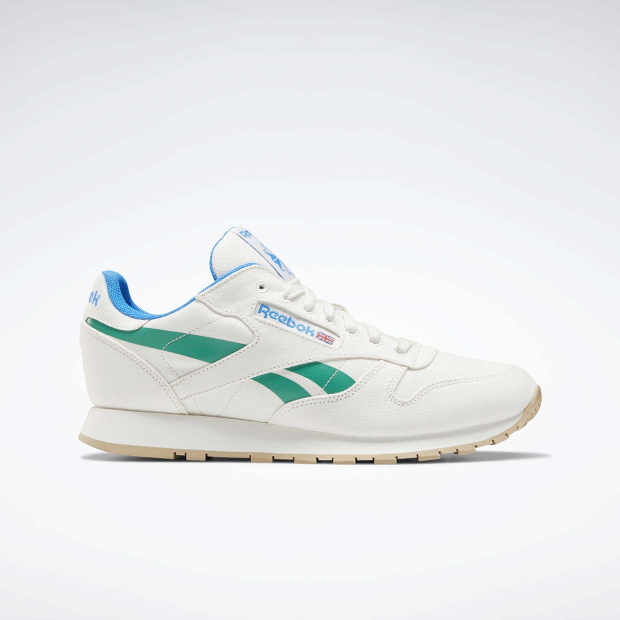 фото Кроссовки мужские reebok cl lthr grow белые 8 us