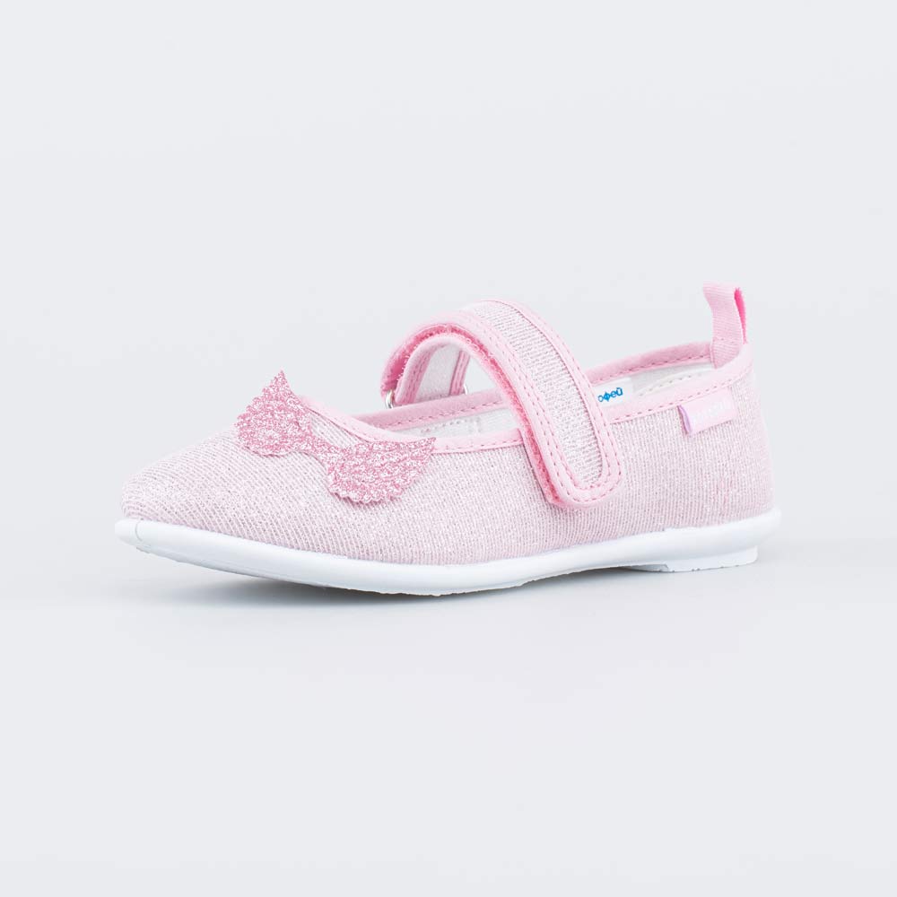 Текстильная обувь для девочек Котофей 431184-72 цв. розовый р.30