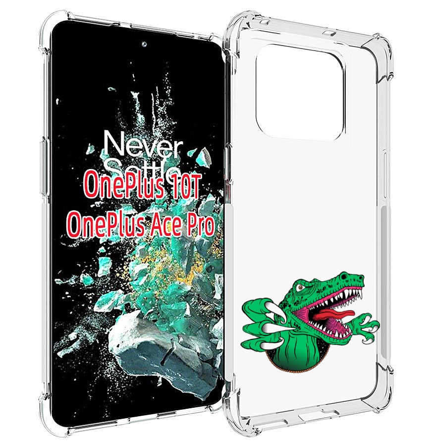 

Чехол MyPads крокодил для OnePlus 10T, Прозрачный, Tocco