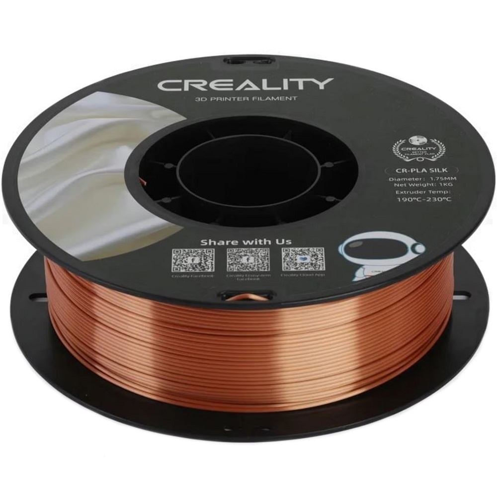 

Катушка пластика Creality CR-Silk Red 1,75 мм 1кг
