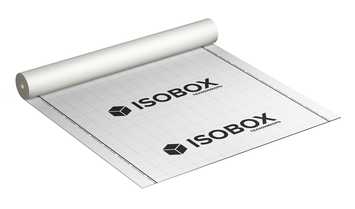 

Пароизоляционная пленка ISOBOX LITE B 60м2/рул, Серый