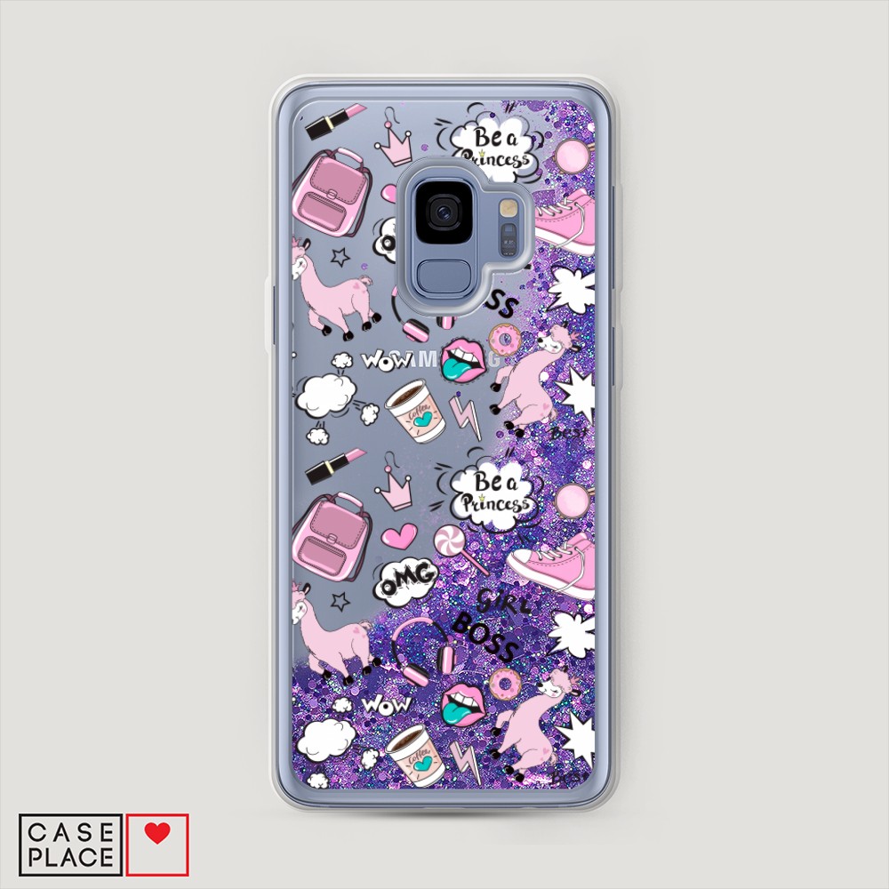 

Чехол Awog "Стильная лама" на Samsung Galaxy S9, 25792-1