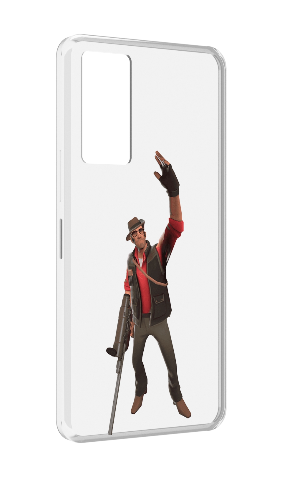 

Чехол MyPads team-fortress-2 для Infinix Note 11, Прозрачный, Tocco