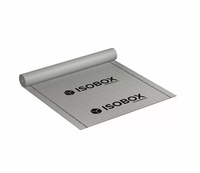 

Пленка пароизоляционная универсальная ISOBOX D 35 (35м2/рул), Серый