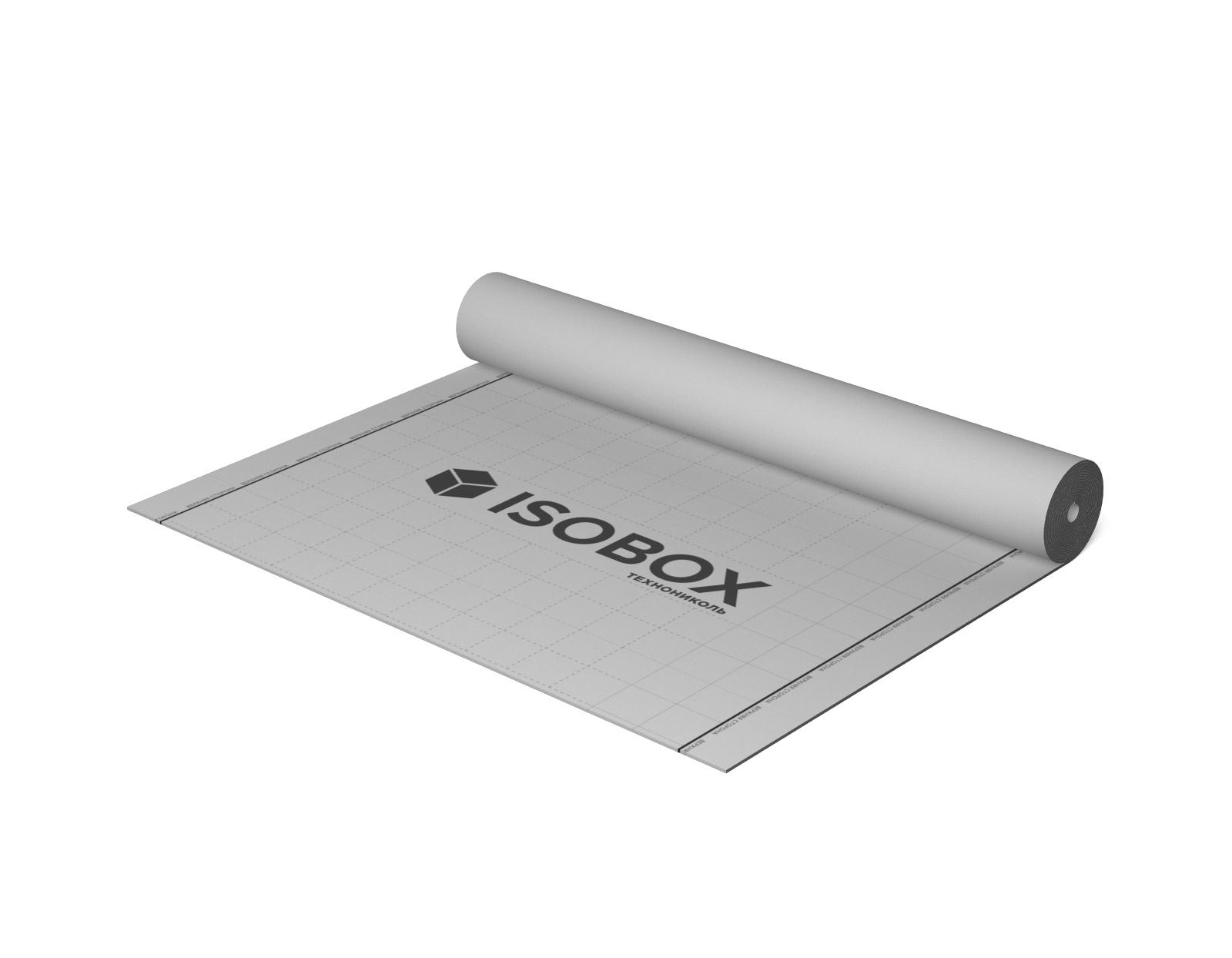 

Универсальная пароизоляционная пленка ISOBOX D 70 Клеевая полоса (70м2/рул), Серый