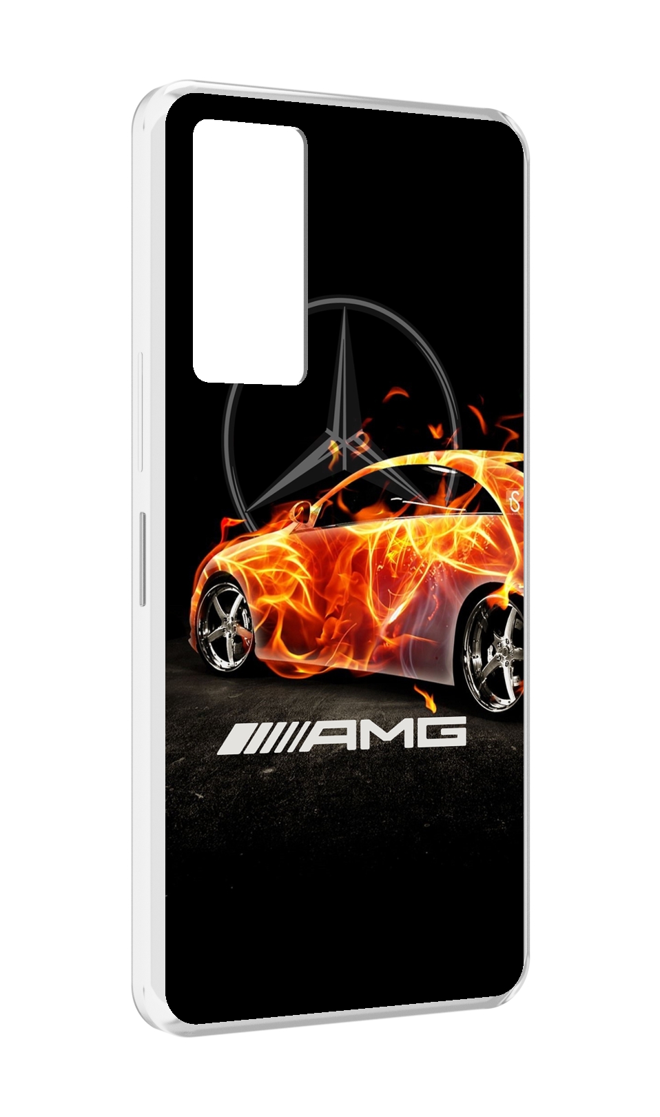 

Чехол MyPads АМГ мужской для Infinix Note 11, Прозрачный, Tocco