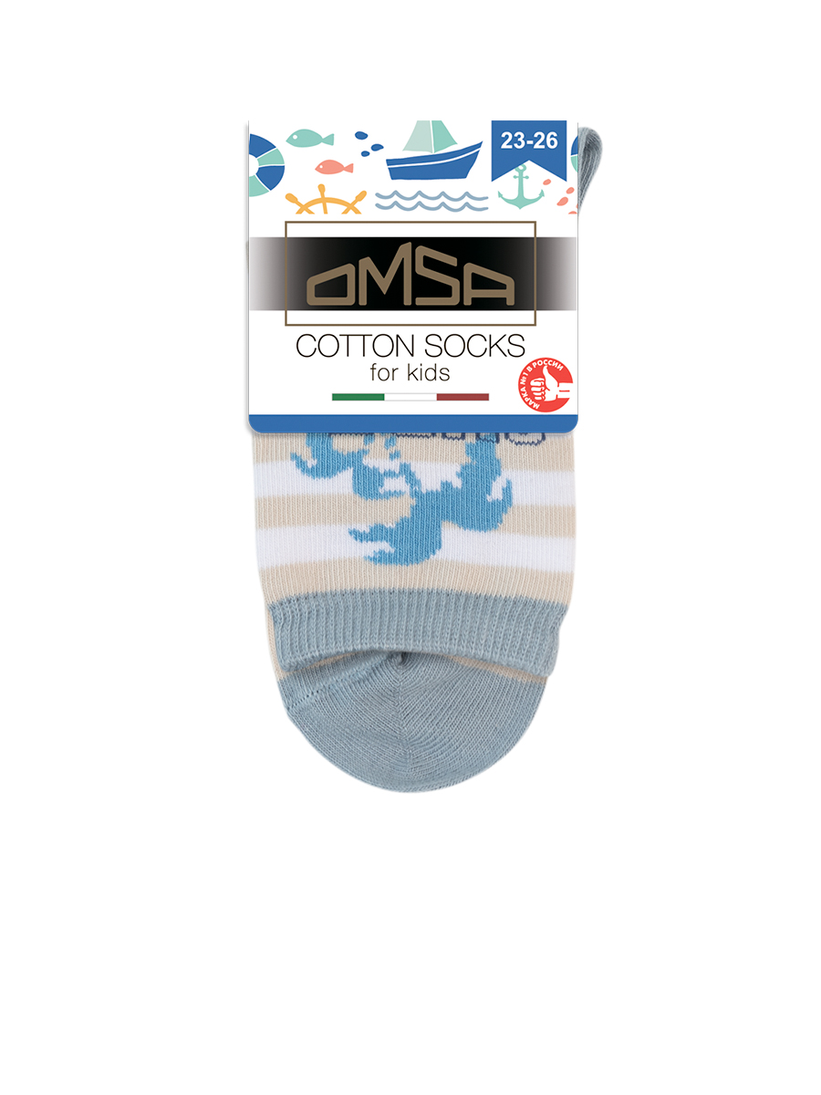 Носки детские OMSA kids 23P64 цв. серый р. 24-26