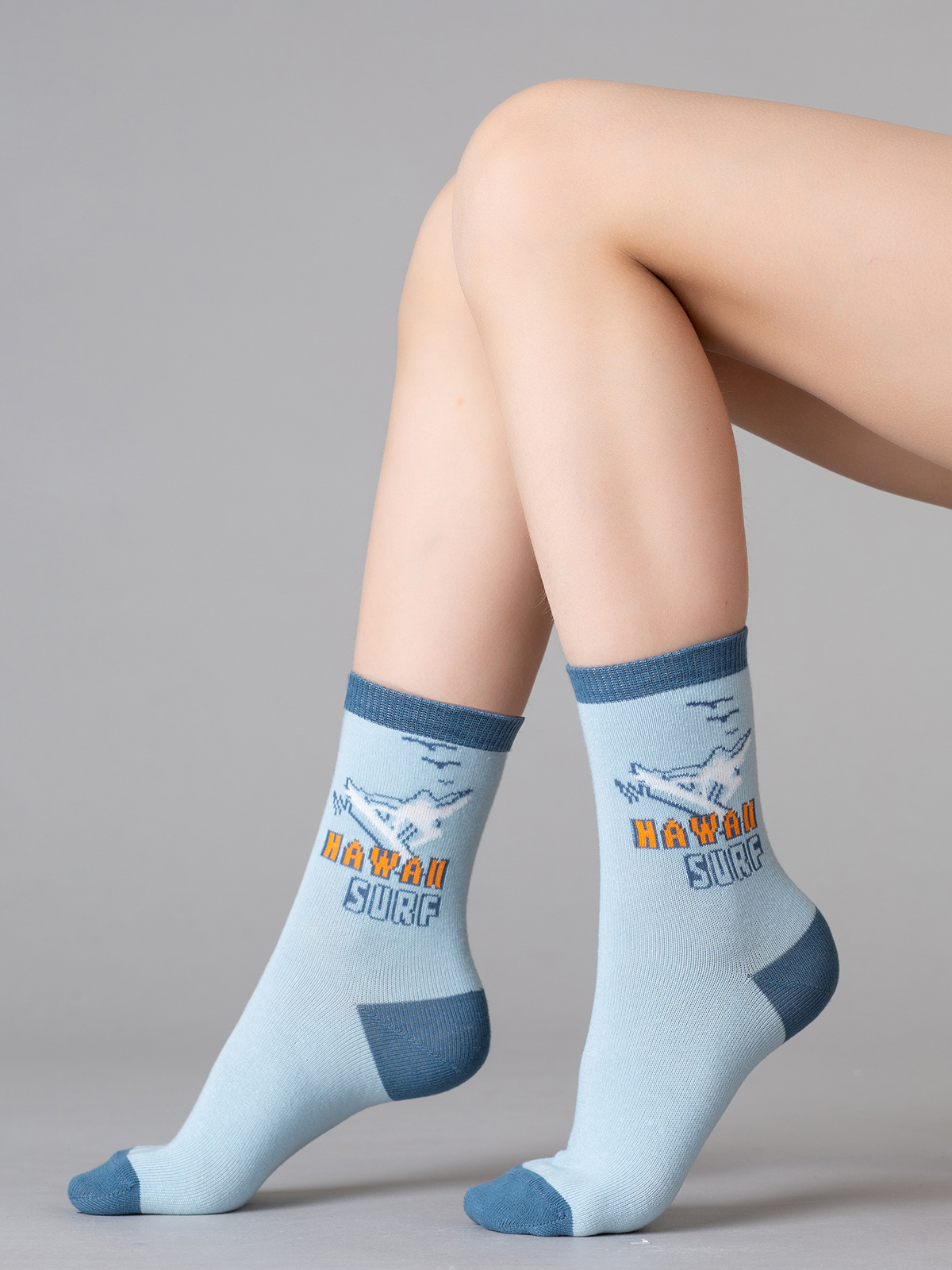 

Носки детские OMSA kids 23P64 цв. голубой р. 34, 23P64
