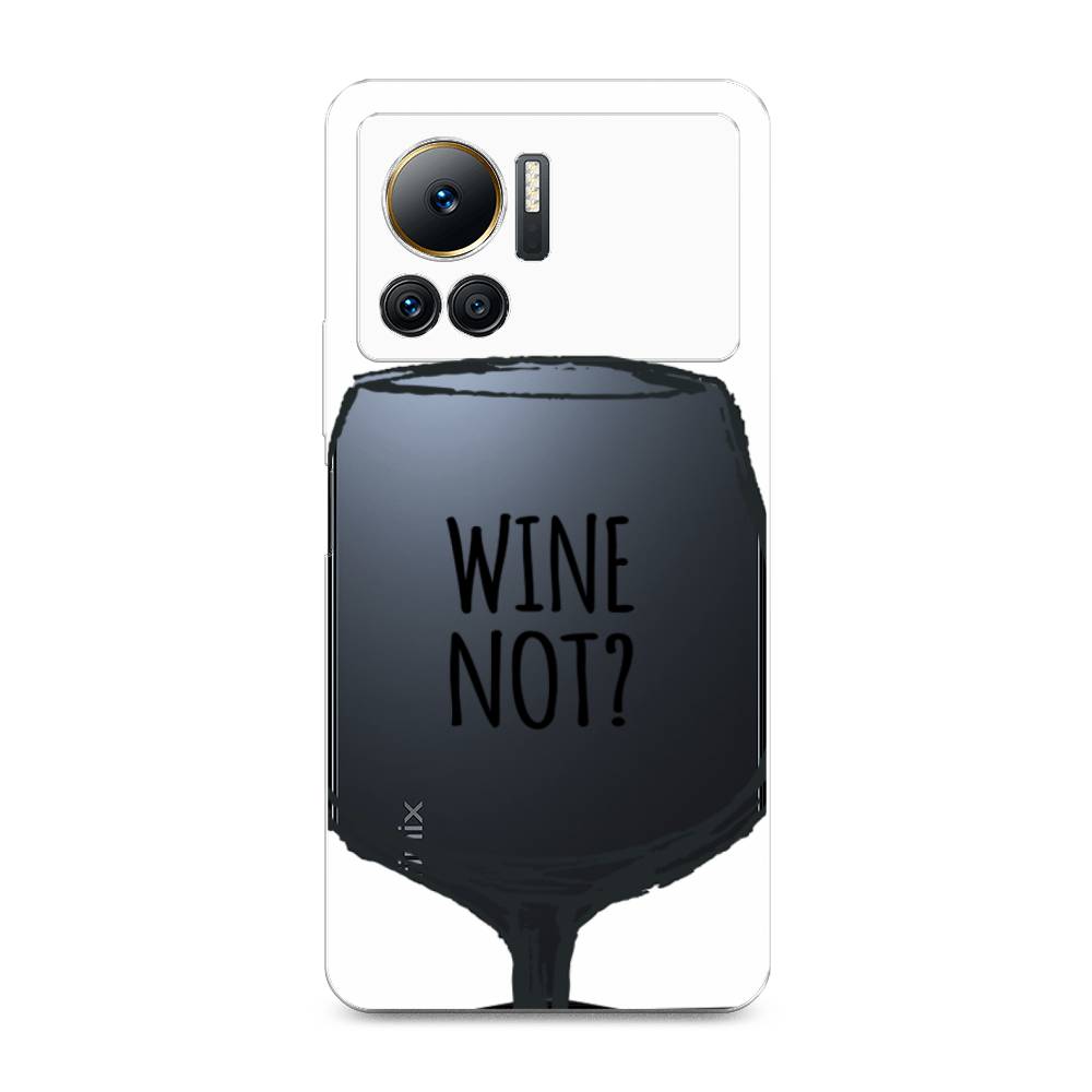 

Чехол на Infinix Note 12 VIP "Wine not white", Белый, 3101950-6