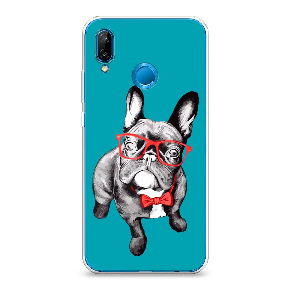 

Чехол на Huawei P20 Lite "Французский бульдог", 64450-1