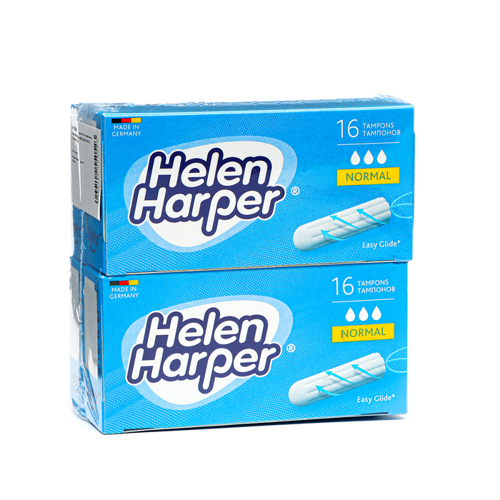 Тампоны Helen Harper Normal безаппликаторные 16 шт х 2 уп