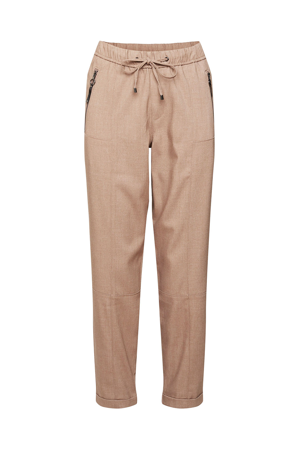 

Брюки женские Esprit Casual 102EE1B314 коричневые 42 EU, Коричневый, 102EE1B314