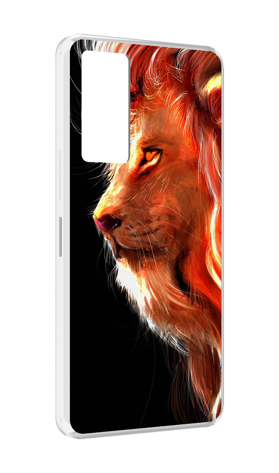 

Чехол MyPads Арт-рисунок-льва мужской для Infinix Note 11, Прозрачный, Tocco