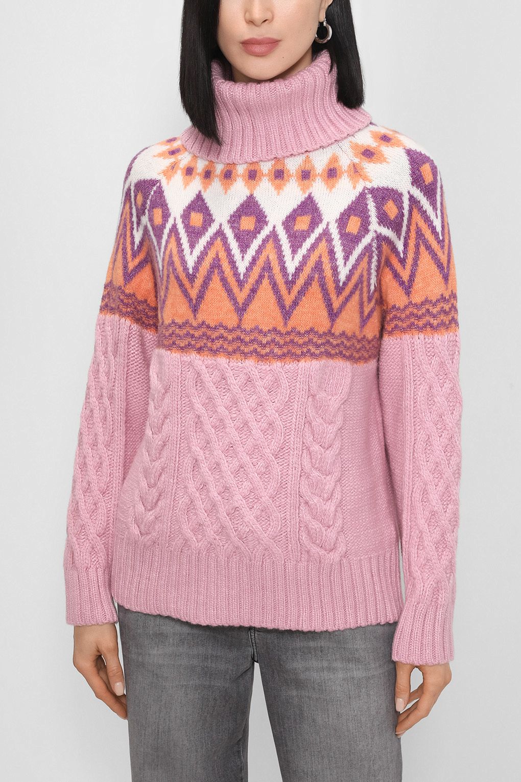 

Свитер женский Esprit Casual 102EE1I334 розовый M, 102EE1I334