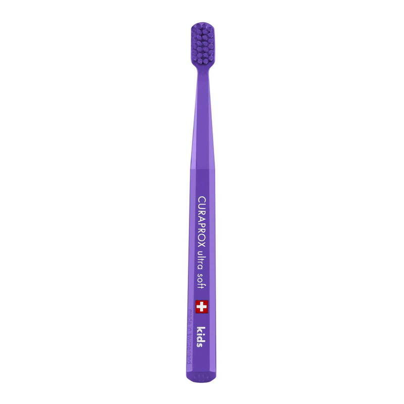 

Зубная щетка Curaprox CS Kids 5500 с 4 лет фиолетовая 1 шт, Фиолетовый, CS Kids 5500