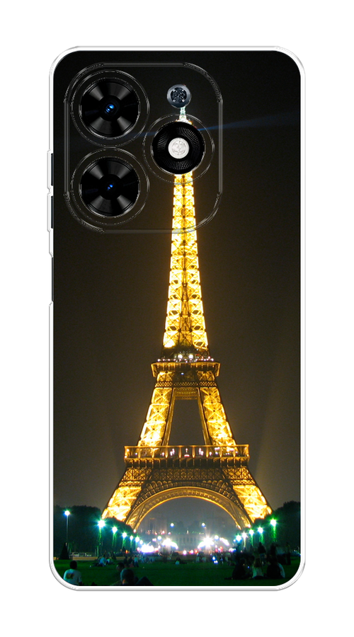 

Чехол на Tecno Spark Go 2024 "Париж 2", Желтый;серый, 304650-1