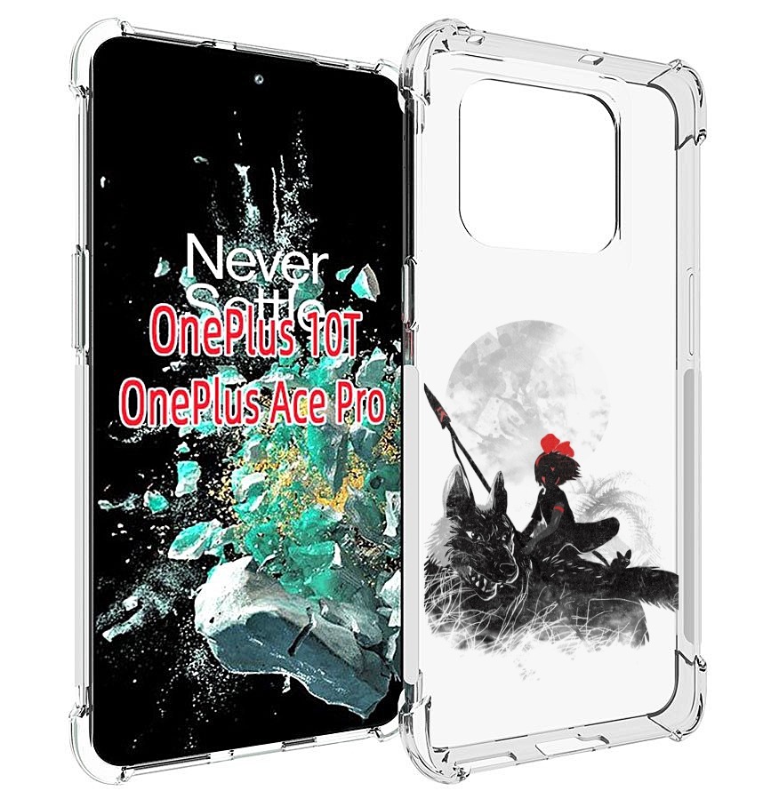 

Чехол MyPads мононоке для OnePlus 10T, Прозрачный, Tocco