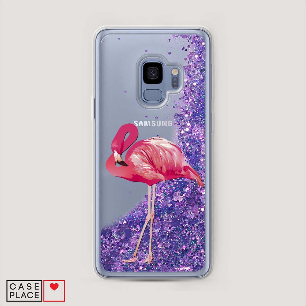

Чехол Awog "Застенчивый фламинго" на Samsung Galaxy S9, 25792-1