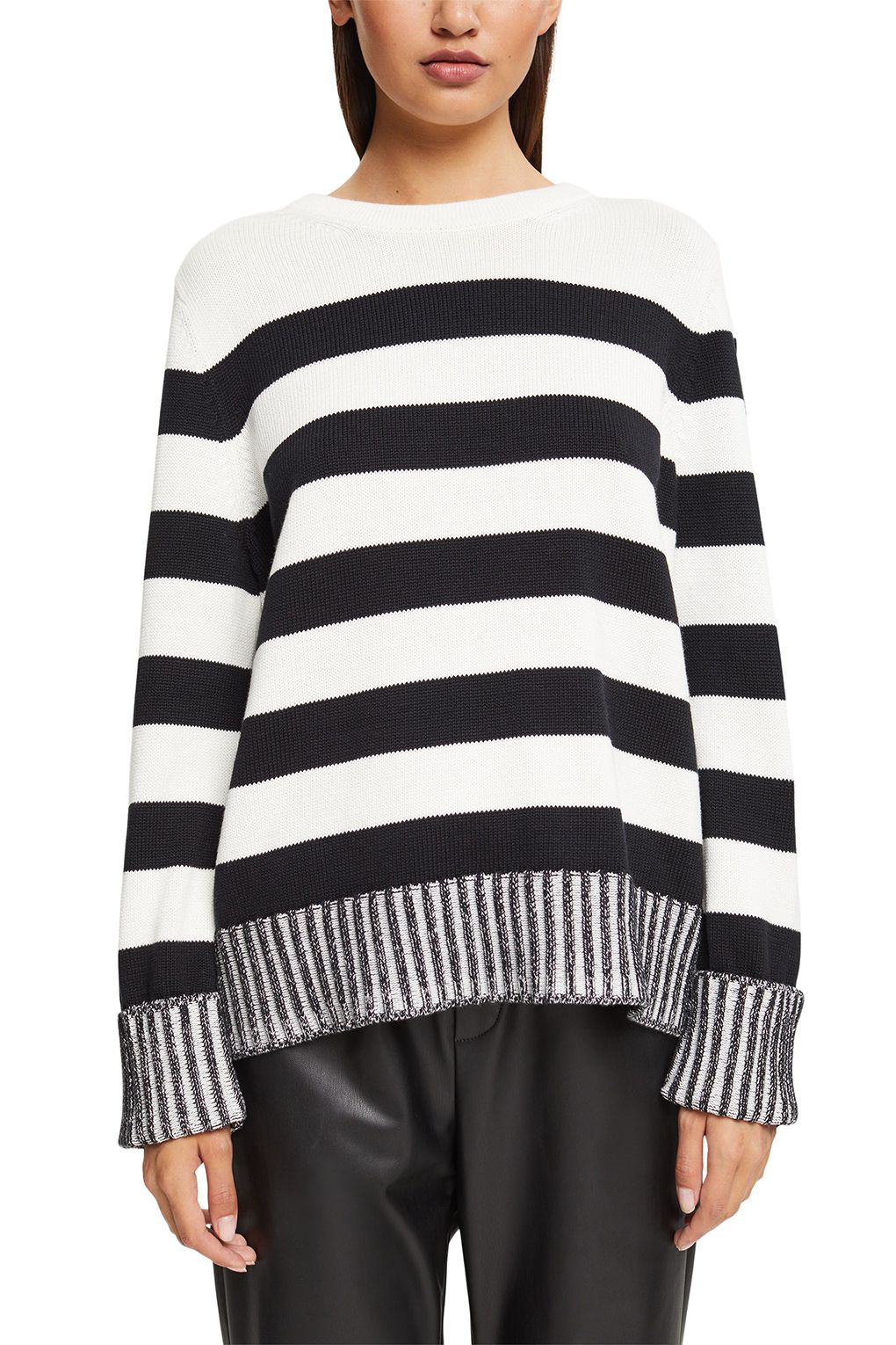 

Джемпер женский Esprit Casual 102EE1I351 белый XS, 102EE1I351