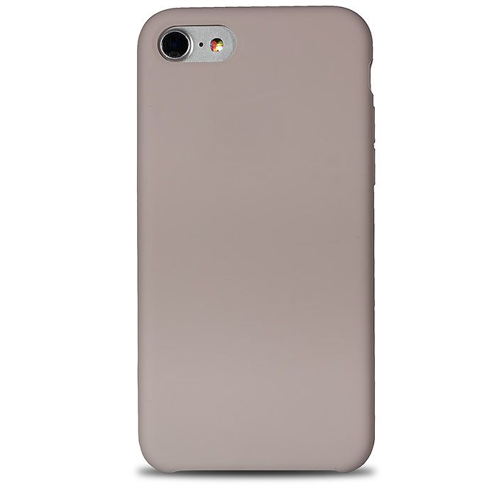 

Чехол силиконовый для Apple iPhone 7 серо-сиреневый, Фиолетовый