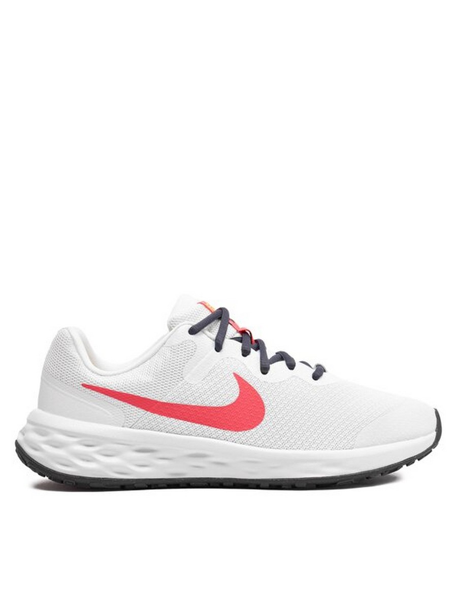 

Кроссовки женские Nike Revolution 6 Nn (Gs) DD1096 101 белые 35.5 EU, Белый, Revolution 6 Nn (Gs) DD1096 101