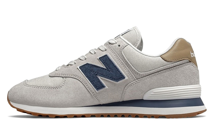 

Кроссовки унисекс New Balance NB 574 D серые 44.5 EU, Серый, NB 574 D